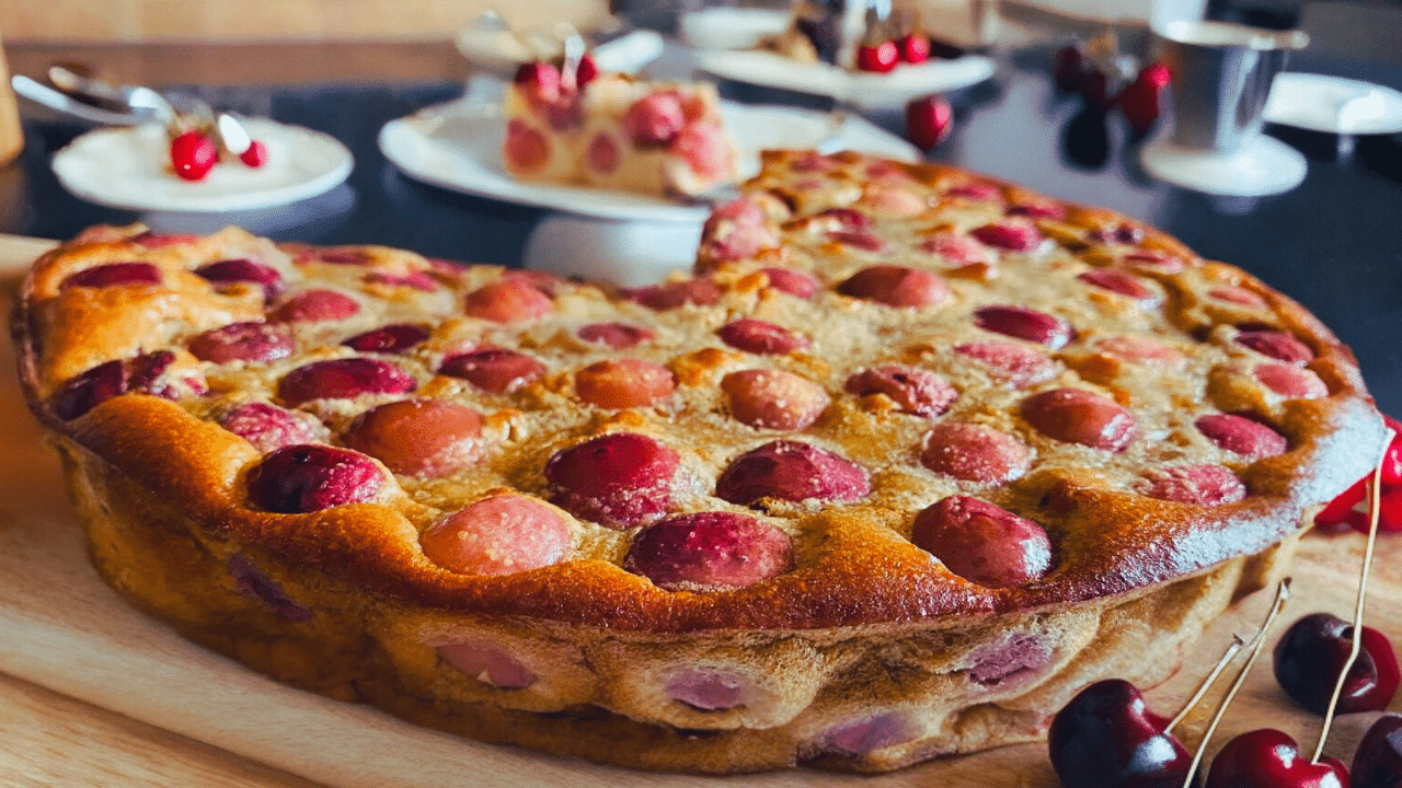 Clafoutis aux cerises à faible indice glycémique