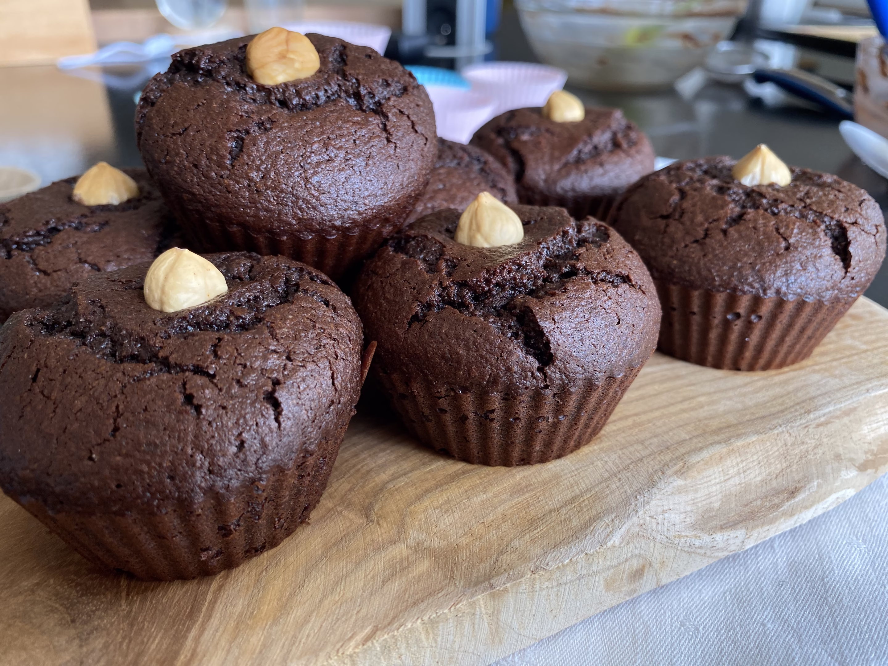 Muffins chocolat-coco sans gluten