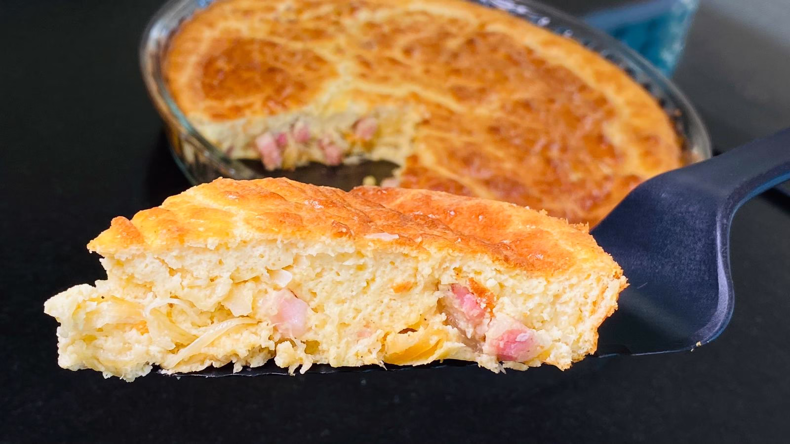 Quiche lorraine sans pâte